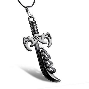 Choker necklace with pendant